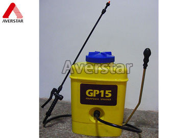 15L Portabel Manual Pestisida Sprayer Daya Tahan Tinggi Dengan Drum Plastik Kuning