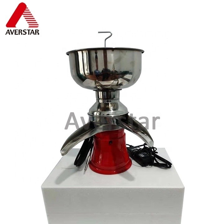 50L Electric Milk Separator Dapat Memisahkan Krim 250 * 400 * 640mm Setelah Layanan suku cadang