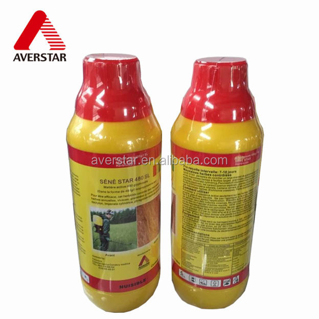 Glifosat 41% SL 48% SL Herbisida pertanian dengan nomor CAS 177-06-5 Garam Amonium
