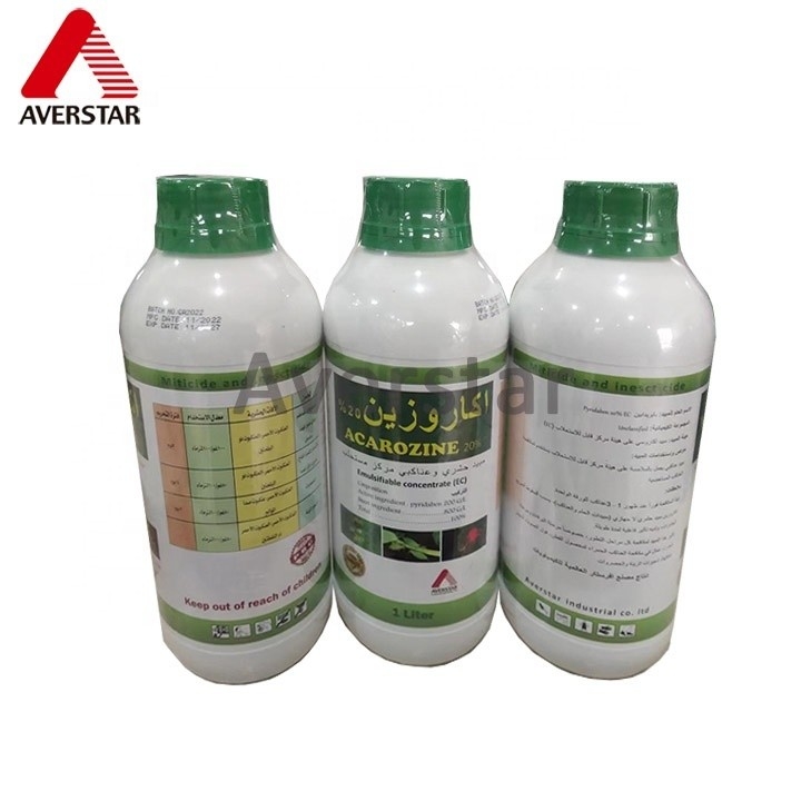 State Liquid Pyridaben 40% SC 20% EC Insektisida Akarisida untuk Pengendalian Laba-laba Merah